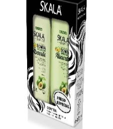 Kit Shampoo + Condicionador Skala 325ml Bomba Abacate