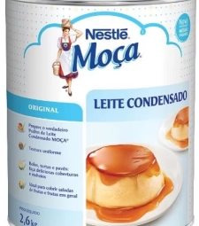 Imagem Leite Cond. Moca Nestle 6 X 2,6kg Lata de Estrela Atacado