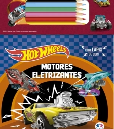 Imagem Livro Bloquinho De Colorir Hotwheels: Motores Eletrizantes de Estrela Atacado