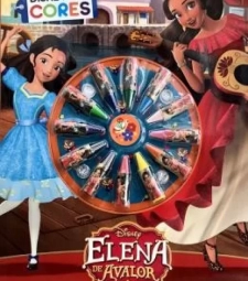 Imagem Livro Disney Cores Elena De Avalor de Estrela Atacado
