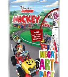 Imagem Livro Mega Art Pack Mickey de Estrela Atacado