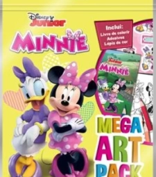 Livro Mega Art Pack Minnie