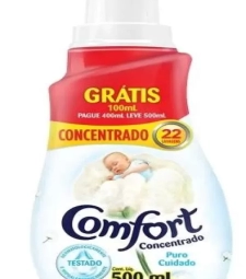 Imagem de capa de M. Amaciante Conc Comfort Intense 500ml Puro Cuidado Promo