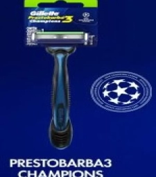 Imagem M. Ap. Barbear Gillette Prestobarba 3 Champions Un de Estrela Atacado