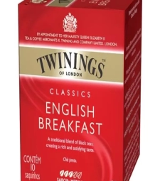 Imagem M. Cha Preto Twinings Of London 20g English Breakfast de Estrela Atacado