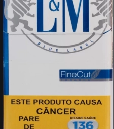Imagem M. Cigarro L&m Blue Box de Estrela Atacado