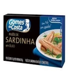 M. File Sardinha Gomes Da Costa 125g Oleo