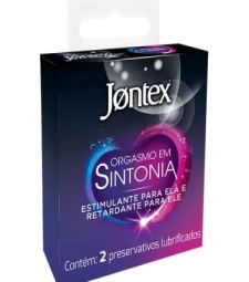 Imagem M. Preservativo Jontex Orgasmo Sintonia de Estrela Atacado