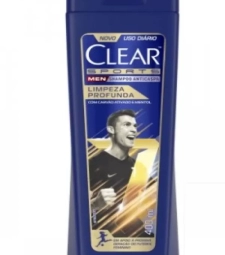 M. Shampoo Clear 400ml Limpeza Profunda Sports