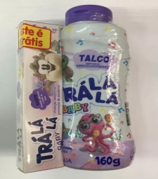 Imagem M. Talco Tralala Baby 160gr Suave Promo de Mercadinho