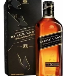 Imagem M. Whisky Johnnie Walker Black Label 1l de Estrela Atacado