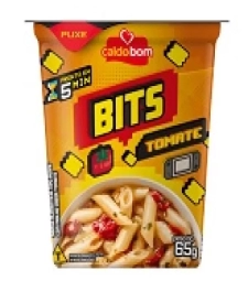 MACARRAO INST. CALDO BOM BITS CUP 24 X 65G TOMATE