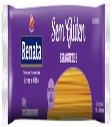 Macarrao Renata S/gluten 24 X 500g Espaguete 8