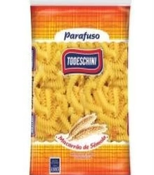 Macarrao Todeschini 20 X 500g C/ovos Parafuso  