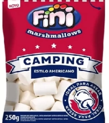 Imagem Marshmallow Fini 12 X 80g Camping de Estrela Atacado