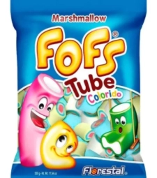 Marshmallow Fofs Twist 12 X 220g Colorido 