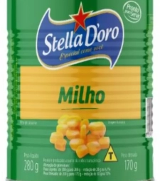 Imagem Milho Verde Stella D'oro 24 X 170g Lata de Estrela Atacado