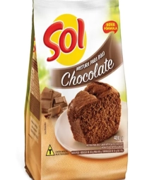Imagem Mistura P Bolo Sol 12 X 400g Chocolate Sachet de Estrela Atacado