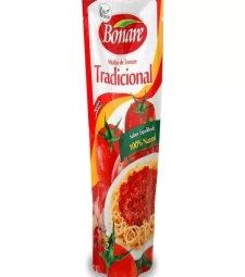 Molho De Tomate Bonare 6 X 2kg Tradicional Sachet