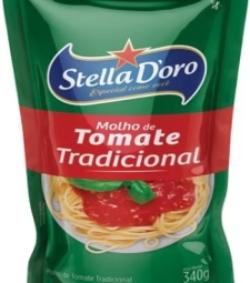 Imagem Molho De Tomate Stella D'oro 24 X 340g Refogado Trad  de Mercadinho