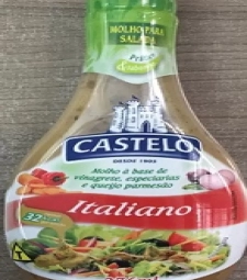 Imagem Molho Para Salada Castelo 12 X 236ml Italiano de Estrela Atacado