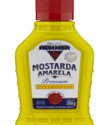 Imagem Mostarda Hemmer 15 X 300g Amarela de Estrela Atacado