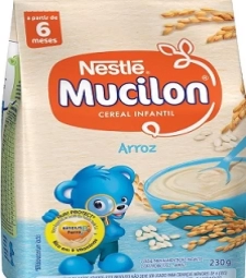 Imagem Mucilon Nestle 230g Arroz Sachet de Estrela Atacado