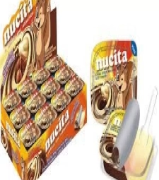 NUCITA 48 X 10G CHOCOLATE/LEITE E AVELAS