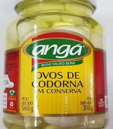 Imagem de capa de Ovos Codorna Anga 6 X 300g