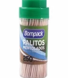 Imagem Paliteiro Bompack 48 X 250 Mentolados de Mercadinho