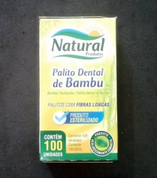 Imagem Palito Dental Natural 25 X 100 Unid. de Estrela Atacado