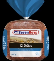PAO INTEGRAL SEVEN BOYS 450G 12 GRAOS