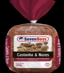 Imagem de capa de Pao Integral Seven Boys 450g Castanha E Nozes