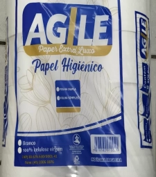 Papel Hig. Rolao Agile 8 X 300m. Extra Luxo