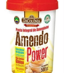 Imagem Pasta De Amendoim Dacolonia 6 X 500g Amendopower de Estrela Atacado