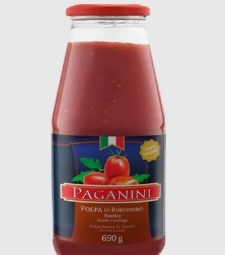 Imagem Polpa De Tomate Paganini 690g Rustica de Estrela Atacado