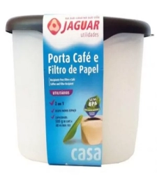 POTE JAGUAR PORTA CAFE E FILTRO DE PAPEL REF 0628
