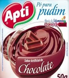 Imagem Pudim Po Apti 12 X 50g Chocolate de Mercadinho