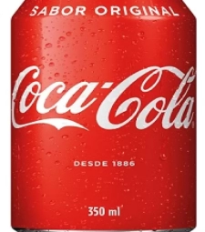 Imagem Refri Coca Cola 12 X 350ml Lata de Estrela Atacado