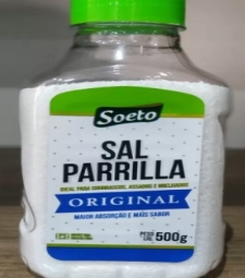 Imagem Sal Soeto 12 X 500g Parrilla Original de Estrela Atacado