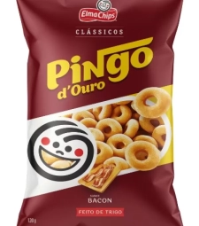 Imagem Salg. Elma Chips Pingo D'ouro 40 X 120g Bacon de Estrela Atacado