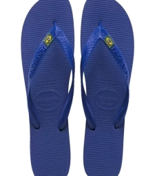 Imagem Sand. Havaiana Brasil 41/42 Azul Naval de Mercadinho