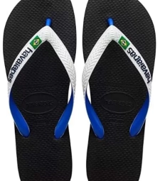 Imagem Sand. Havaiana Top Mix Brasil 43/44 Preto de Mercadinho