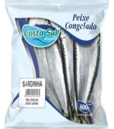 Sardinha Costa Sul 15 X 800g Int. Cong.