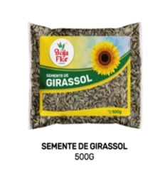 SEMENTE DE GIRASSOL BEIJA FLOR 10 X 500G
