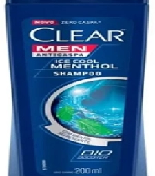 Imagem Shampoo Anti Caspa Clear Men 200ml Ice Cool Menthol de Estrela Atacado