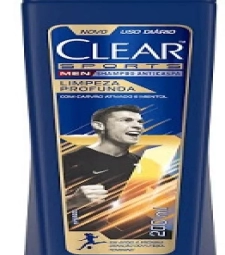Imagem de capa de Shampoo Anti Caspa Clear Men 200ml Limpeza Profunda