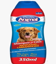 Imagem Shampoo Doctor Animal 6 X 350ml Antipulgas de Estrela Atacado
