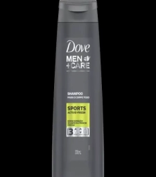 Imagem Shampoo Dove Men Care 12 X 200ml 3 Em 1 Sports  de Estrela Atacado