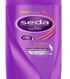 Imagem Shampoo Seda 12 X 325ml Liso Perfeito de Estrela Atacado